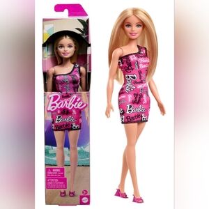Barbie Mattel Blonde LOGO Fashion Doll NIB